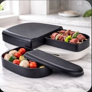 Tortellini Outdoor Adventure BBQ Prep & Serve Tray NEW